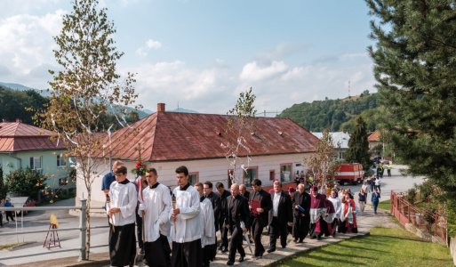 Slávnosť požehnania pam. tabule - J.Em. Ján kardinál Scitovský 